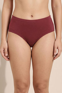 Zivame Full Coverage Medium Rise Hipster Panty (Pack of 3) - Multicolor — thumbnail 6